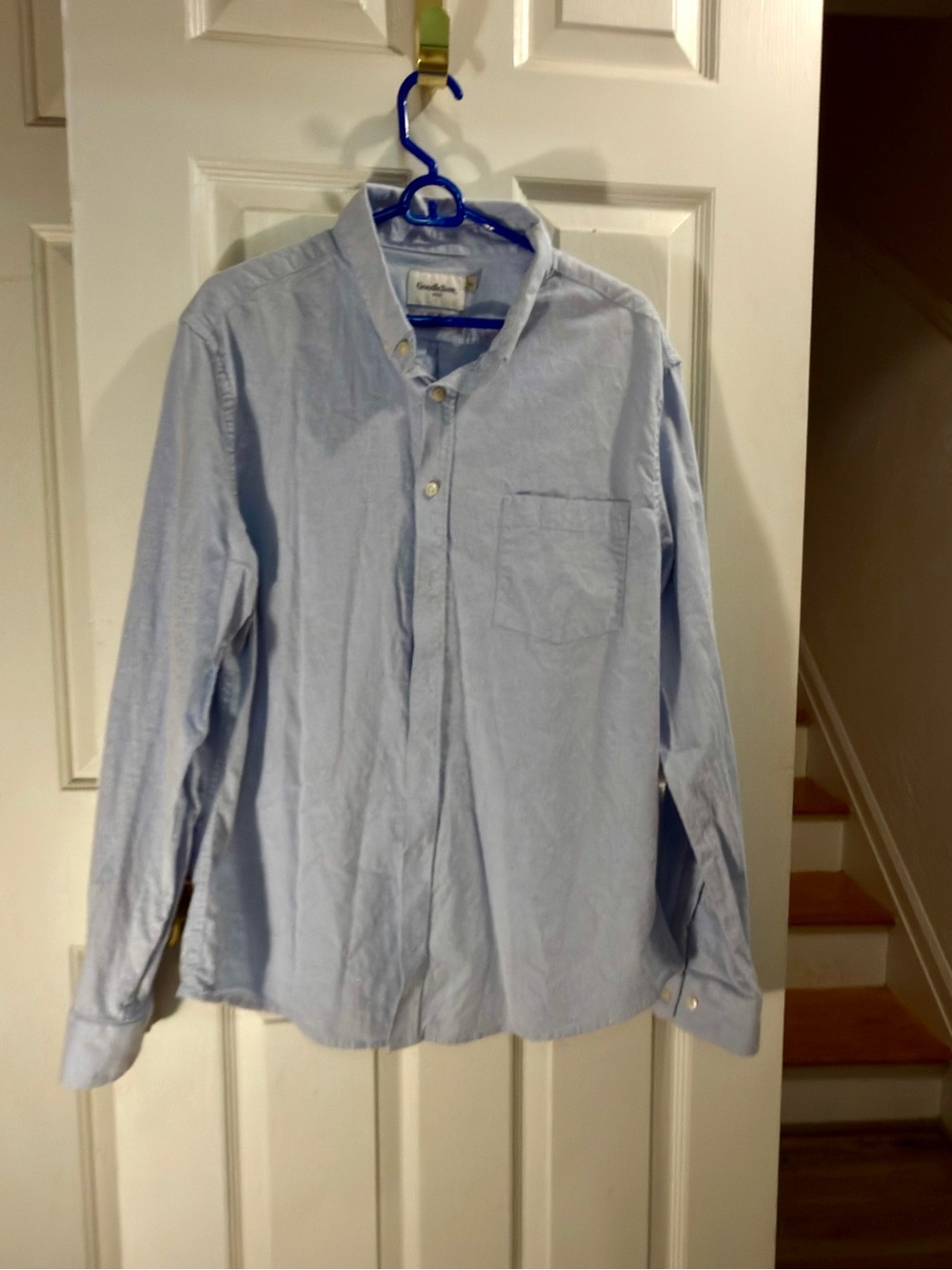 Goodfellow & Co Light Blue Oxford Button-Down Shirt